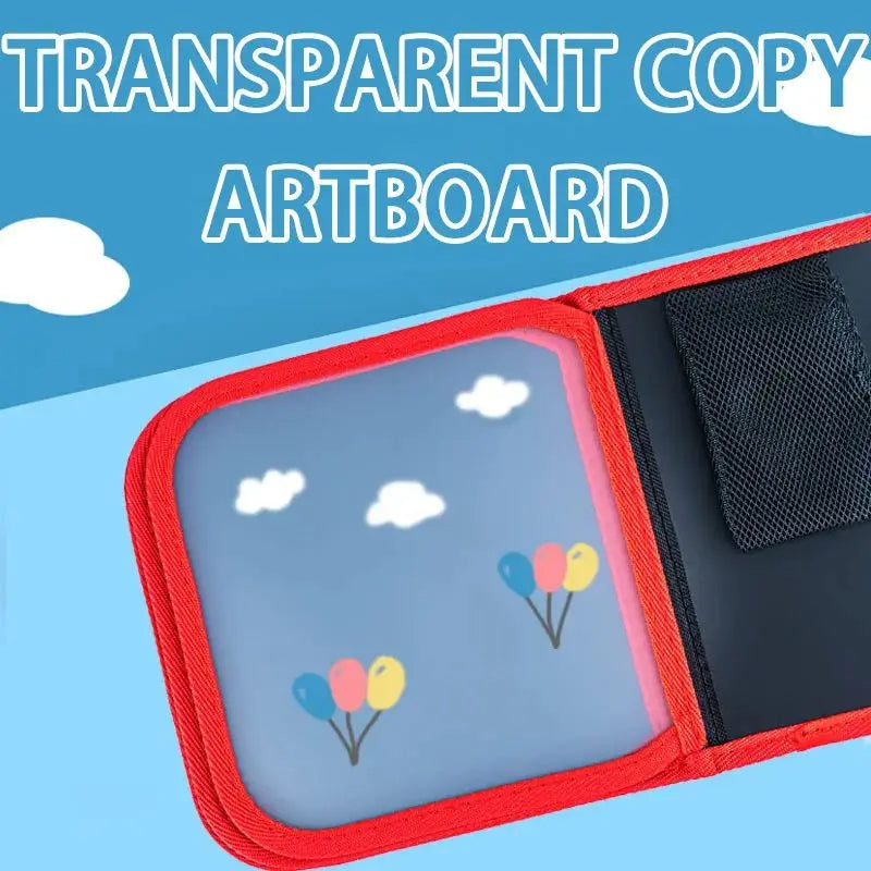 Erasable Doodle Book for KidsToddlers Toys Reusable Drawing Pads with 12 Watercolour Pens Preschool Toy Trip Writing Painting Set