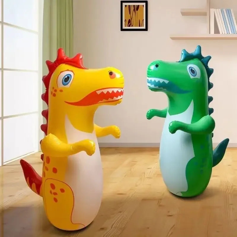 Tumbler Boxing Inflatable Punching Bag Boys Games Sport Toys Inflatable Dinosaur Tumbler Toy
