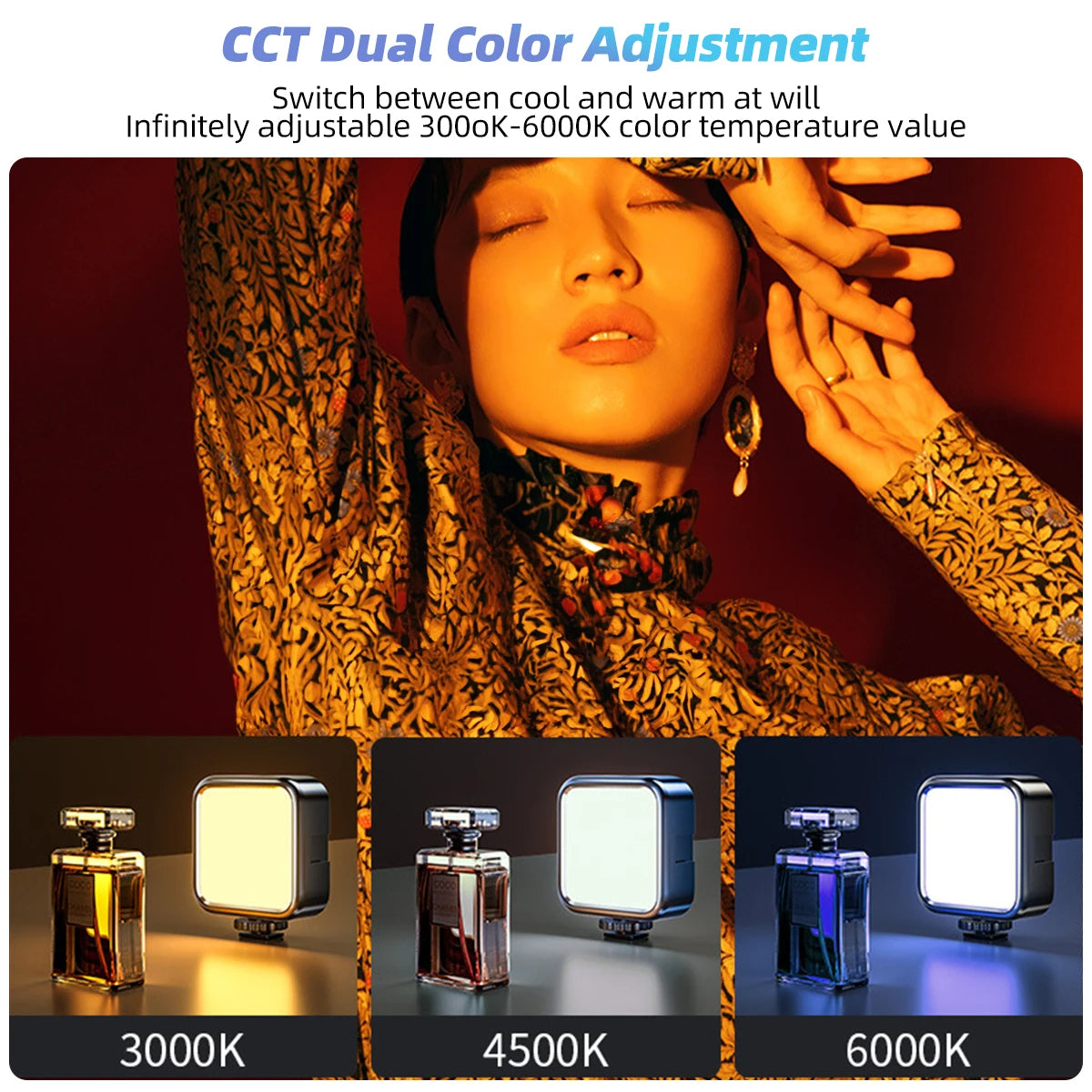 Fonken New LED Selfie Light for iPhone Samsung iPad Mobile Phone Laptop Clip Ring Flash Fill Light Photo Video Photography Lamp