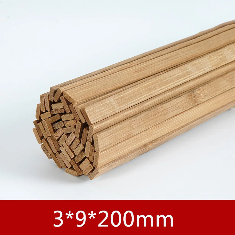 10PCS/lot Bamboo Wood Material DIY Building Model Supplies Handmade Craft Furniture Lantern Making Ornaments