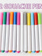 Erasable Doodle Book for KidsToddlers Toys Reusable Drawing Pads with 12 Watercolour Pens Preschool Toy Trip Writing Painting Set