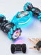 4WD RC Drift Car With Music Led Lights 2.4G Gesture Radio Remote Control Spray Stunt Car 360° Rotating Climbing Car Toys Gifts