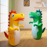 Tumbler Boxing Inflatable Punching Bag Boys Games Sport Toys Inflatable Dinosaur Tumbler Toy