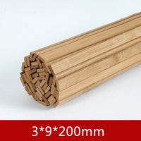 10PCS/lot Bamboo Wood Material DIY Building Model Supplies Handmade Craft Furniture Lantern Making Ornaments