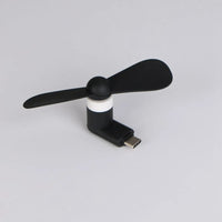 Creative Mini Portable Micro Fan Mobile Phone Mini Fan Charging Treasure Cooling Fan USB Gadget Fans Tester For Type-C