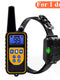 Electric Dog Training Collar Waterproof Dog Bark Collar Pet With Remote Control Rechargeable Anti Barking Device All Size Dogs