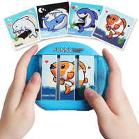 4IN1 Rotating Puzzle for Kids Fidget Toys 3 4 5 6 7 8 Year Old 4 Puzzles in 1 Fine Motor Skills, Gift for Boys & Girls Ages 3+