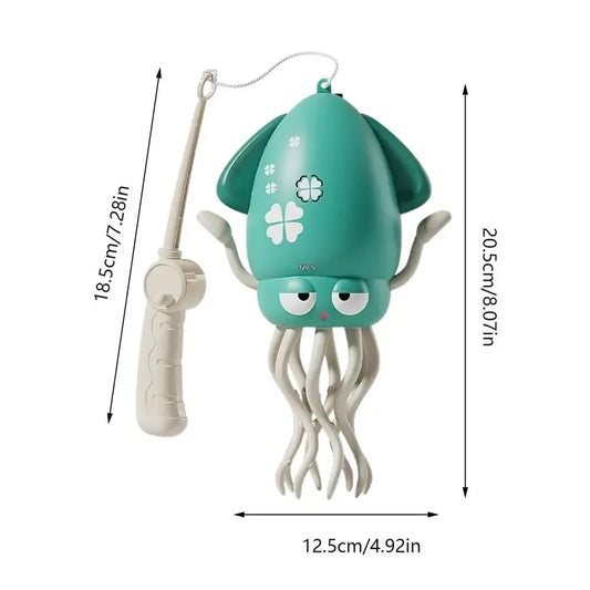 Children's Electric Octopus Glow Dancing Octopus Toys Cartoon Interactive Development Moving Education Toddler Toy Gift
