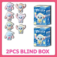 In Stock 2025 New Stitch Eat Something Before Sleep Series Vinyl Blind Box Pendant Cute Doll Mystery Box Cute Doll Gift Toys