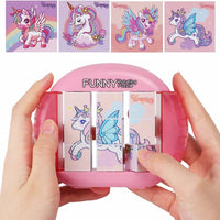 4IN1 Rotating Puzzle for Kids Fidget Toys 3 4 5 6 7 8 Year Old 4 Puzzles in 1 Fine Motor Skills, Gift for Boys & Girls Ages 3+